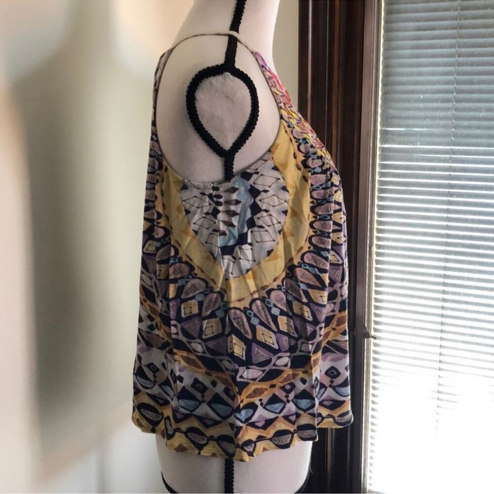 One September | Anthropologie Strathmere Printed Tank Size XS - Picture 5 of 9